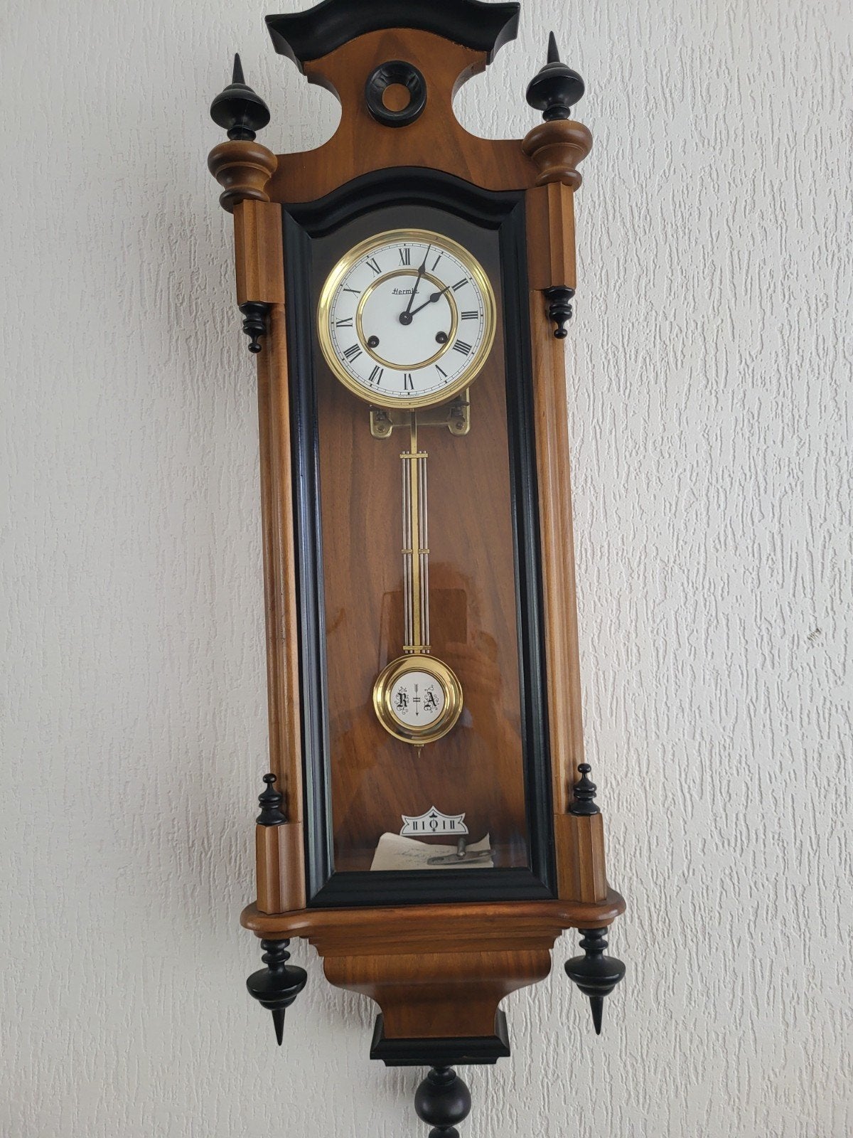 Hermle Wandklok - Klassiek Design met Slinger, Antiek en Kunst, Antiek | Klokken, Ophalen