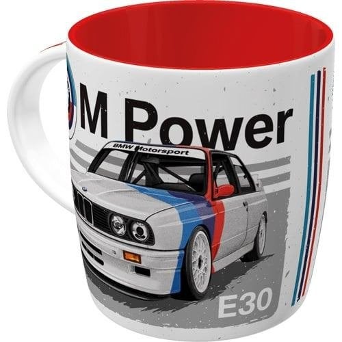 BMW M Power mok reclame koffiebeker beker, Ophalen of Verzenden, Nieuw, Auto's