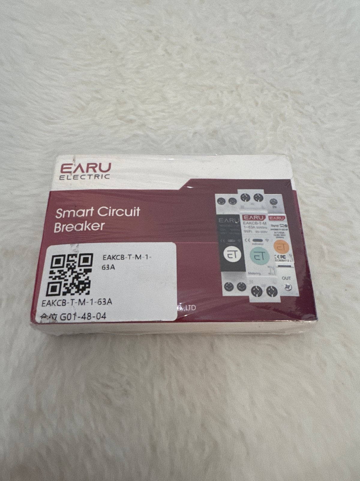 EARU Smart Circuit Breaker EAKCB-T-M-1-63A, Ophalen of Verzenden, Nieuw, Overige merken, Installatieautomaat