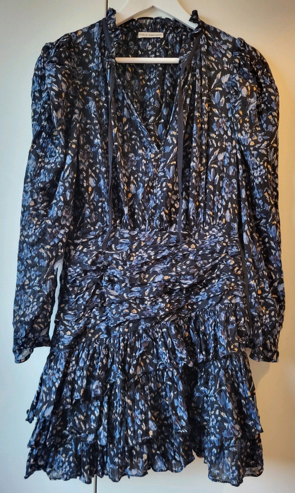 Nieuwe Ulla Johnson jurk in maat 36, Barbara Bui, Blauw, Ophalen of Verzenden, Zo goed als nieuw