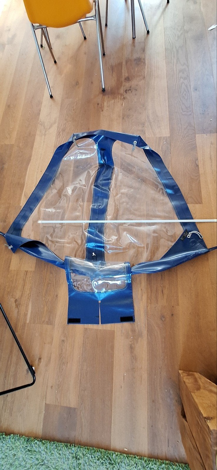 Gloednieuwe regenhuif voor cargobike long, Ophalen, Nieuw, 80 kg of meer