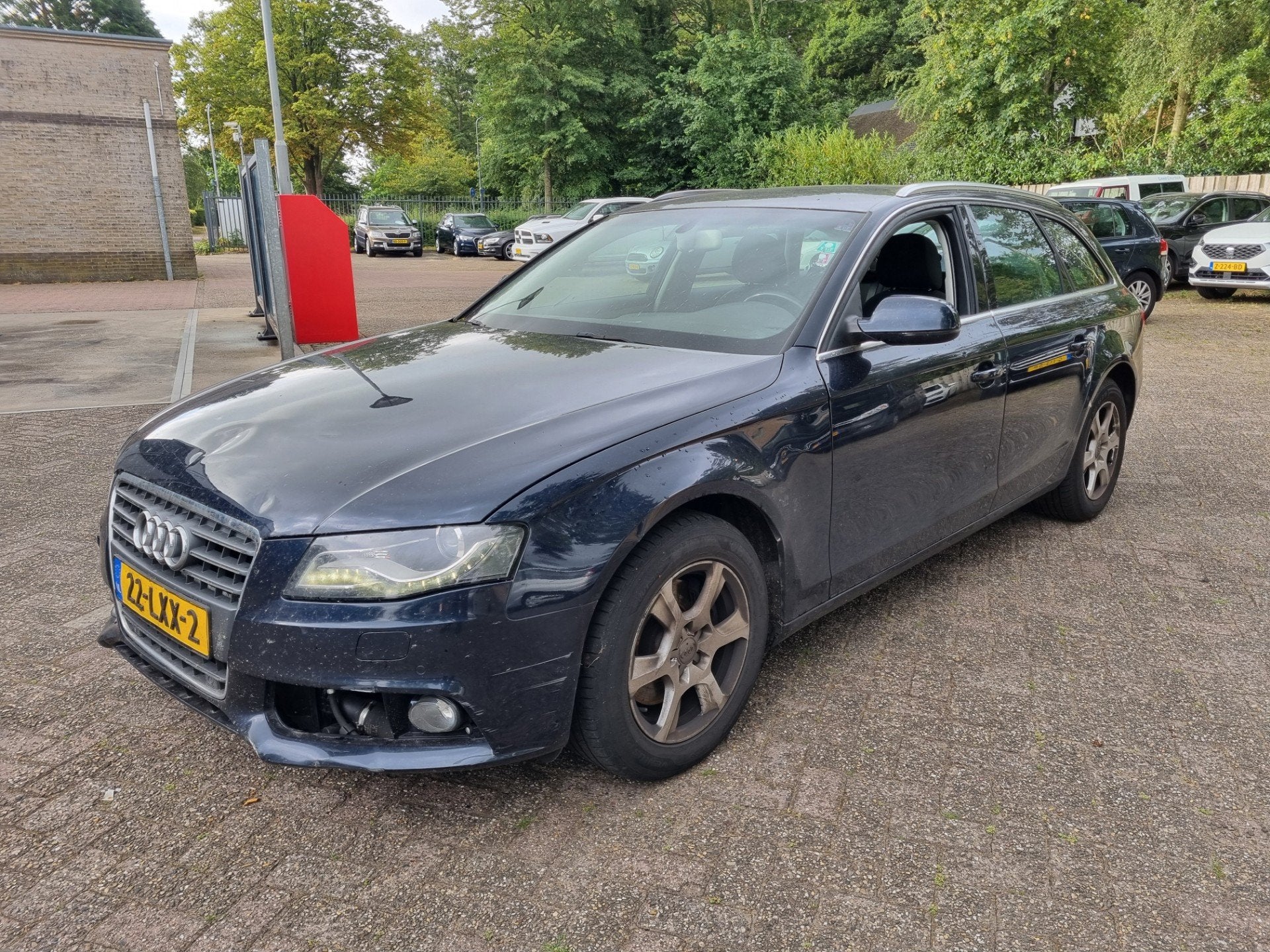 Audi A4 Avant 2.0 TFSI Pro Line Business Lees tekst!, Auto diversen, Automaat, 1984 cc, Blauw, Stationwagon
