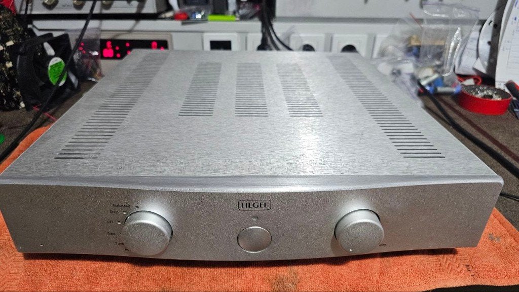 Hegel H1 MK4 Geïntegreerde Versterker mkIV, Gebruikt, Draagbaar, Speakers, Ophalen