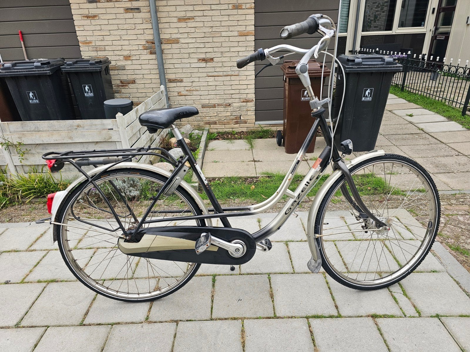 gazelle damesfiets, Fietsen en Brommers, Ophalen, Gebruikt, Versnellingen, 56 cm of meer