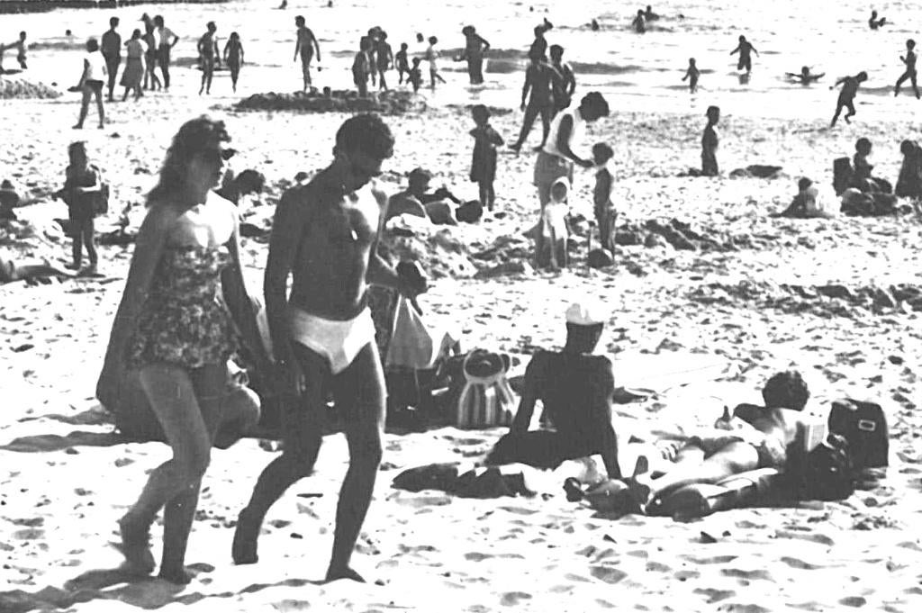 992652 Zoutelande Zeeland 1961 strand Gelopen met postzegel, Ophalen of Verzenden, 1960 tot 1980, Gelopen, Zeeland