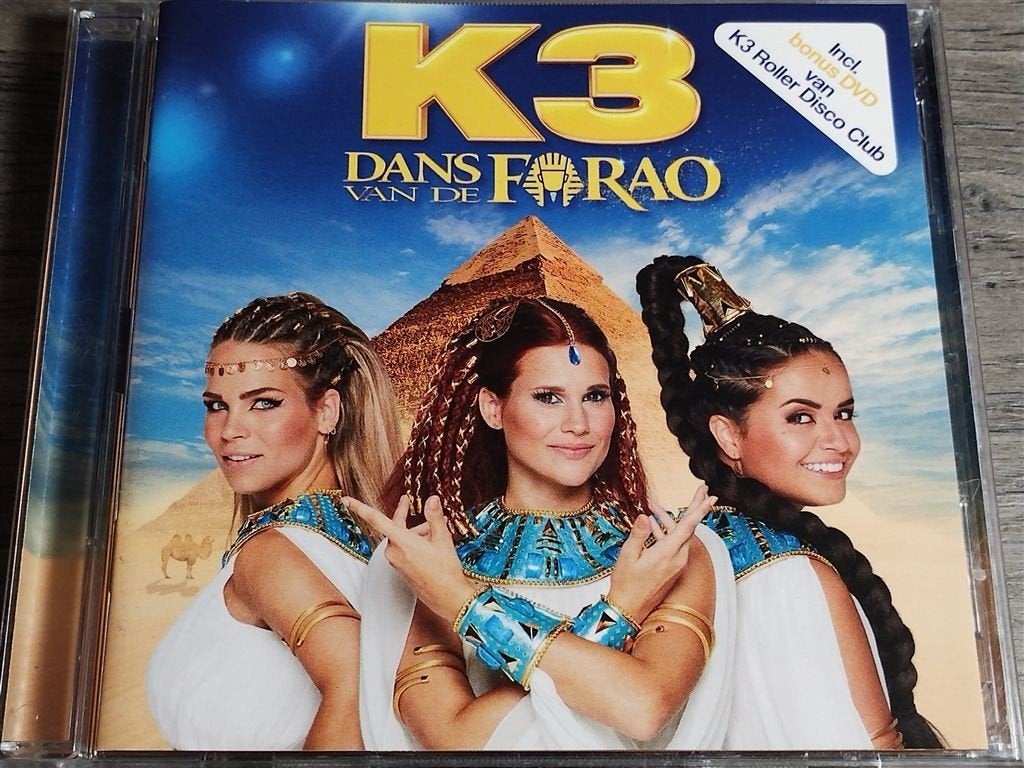 K3 ‎– Dans Van De Farao [CD + DVD], Ophalen of Verzenden, Zo goed als nieuw