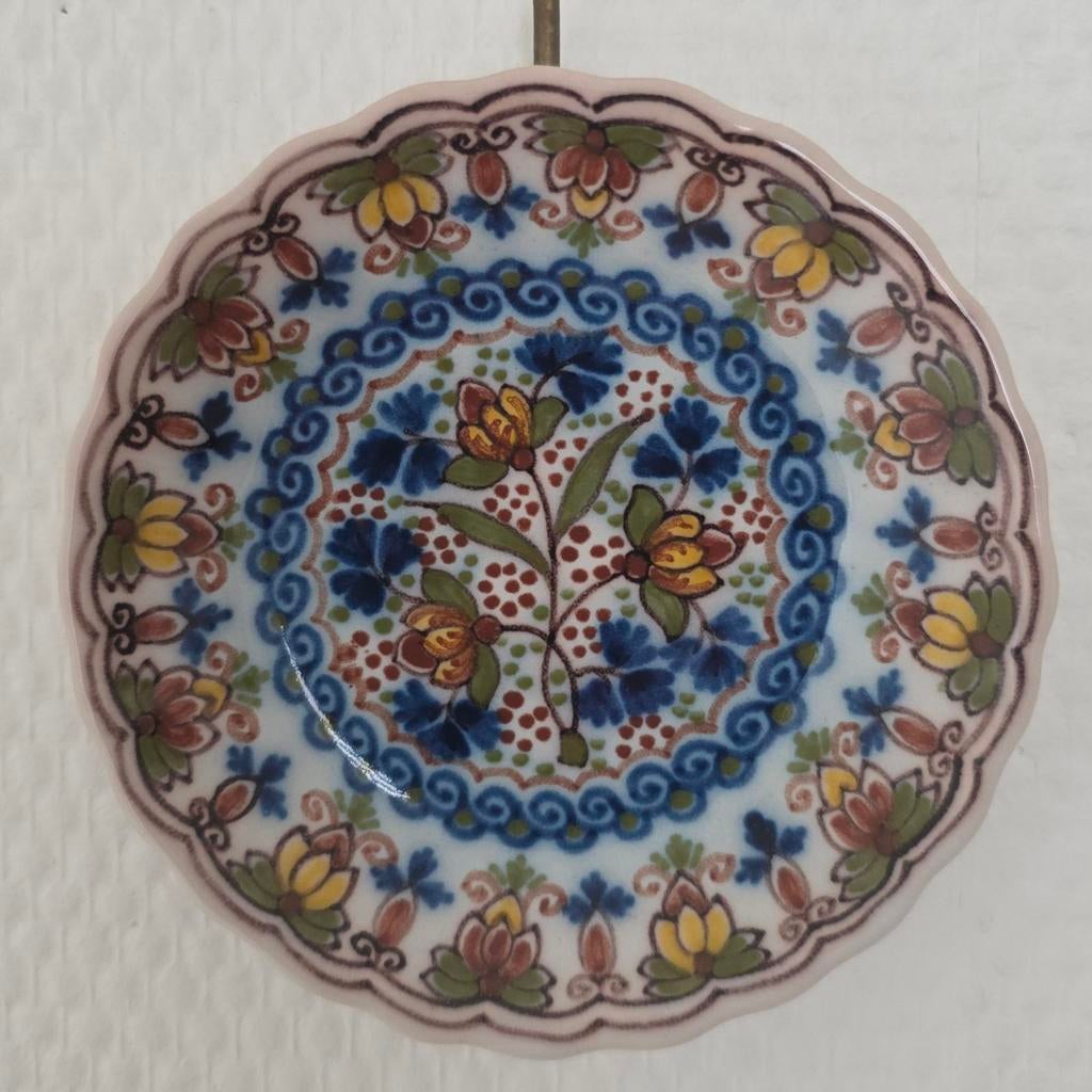 Makkummer aardewerk wandbordje van Tiggelaar, Antiek en Kunst, Ophalen
