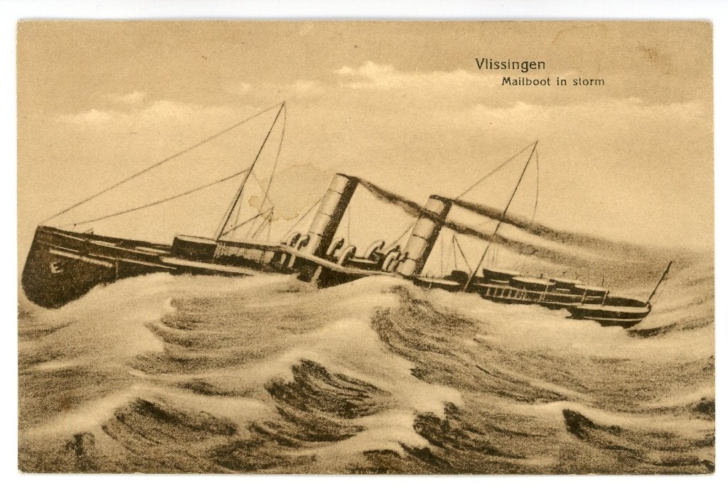 Vlissingen, Ophalen of Verzenden, Voor 1920, Gelopen, Zeeland