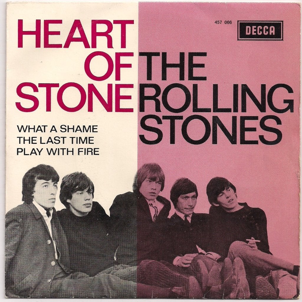 The Rolling Stones- Heart of Stone EP, Beschermende buitenhoes, Ophalen of Verzenden, 7 inch, EP