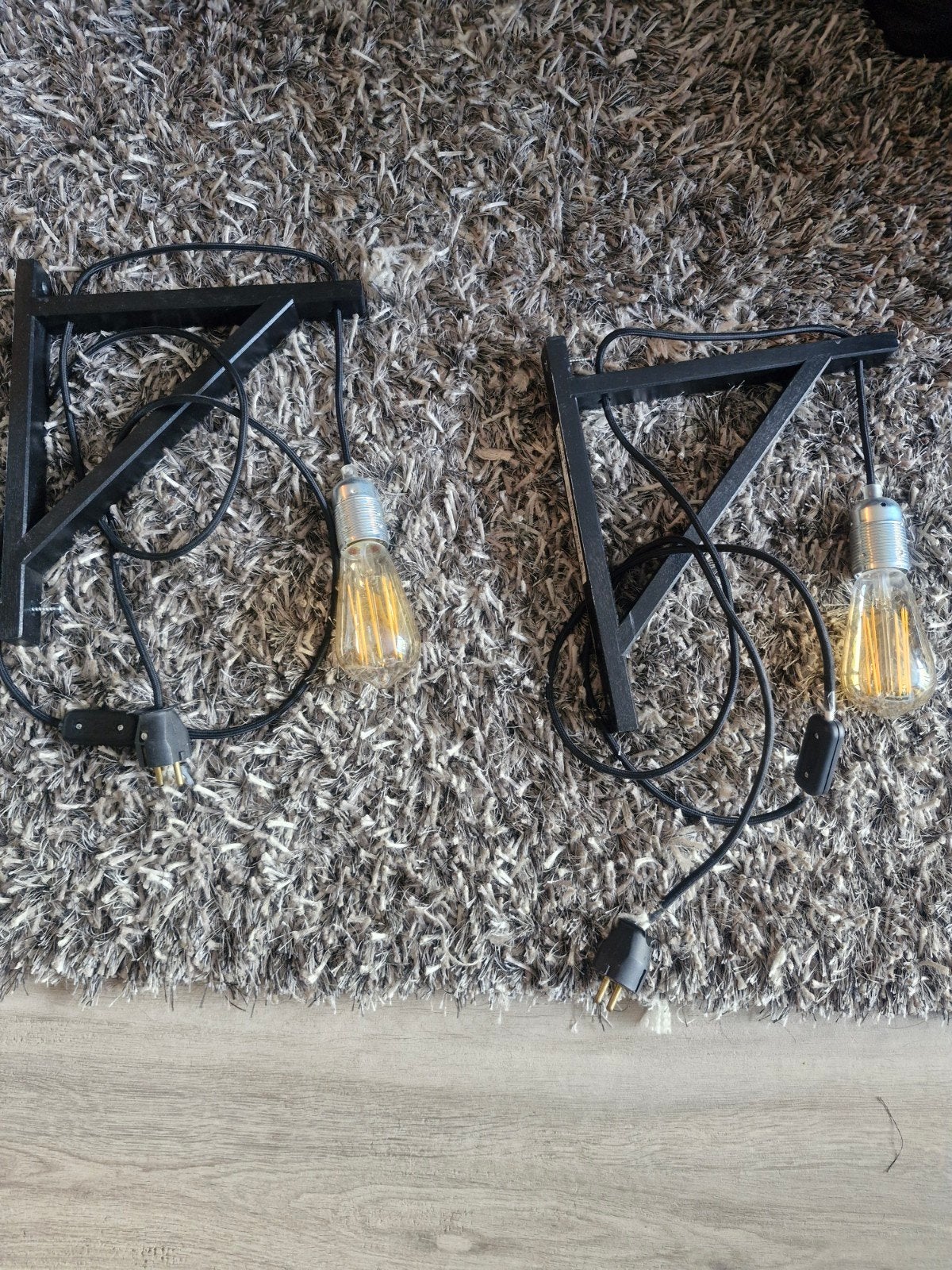 2 wandlampjes, Huis en Inrichting, Lampen | Wandlampen, Ophalen