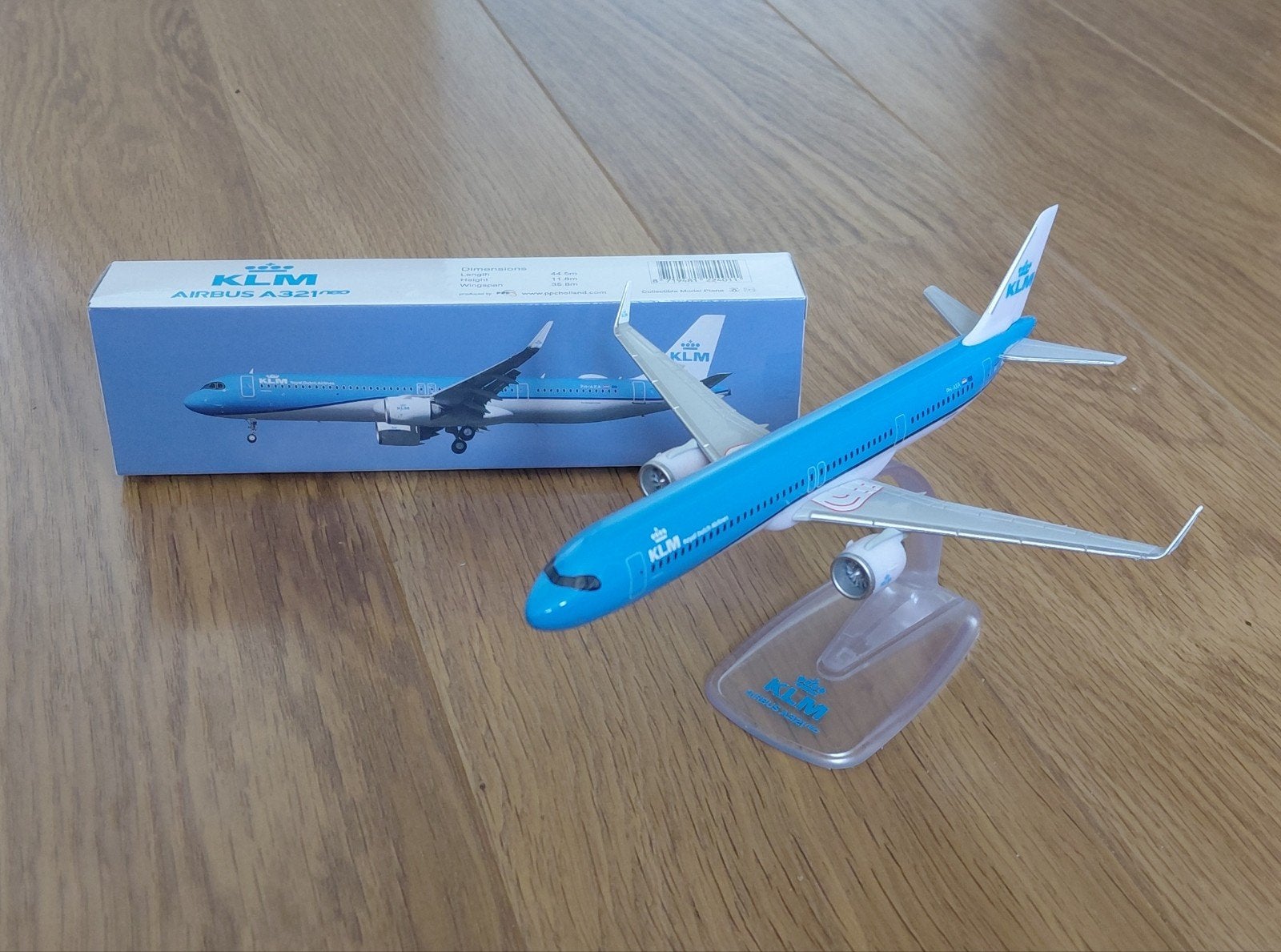 Modelvliegtuig KLM A321neo 1:200, Ophalen of Verzenden, Nieuw, Schaalmodel