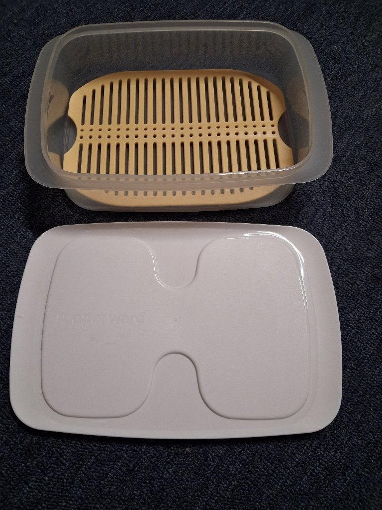 Tupperware Versdoos., Bewaardoos, Wit, Ophalen of Verzenden, Zo goed als nieuw
