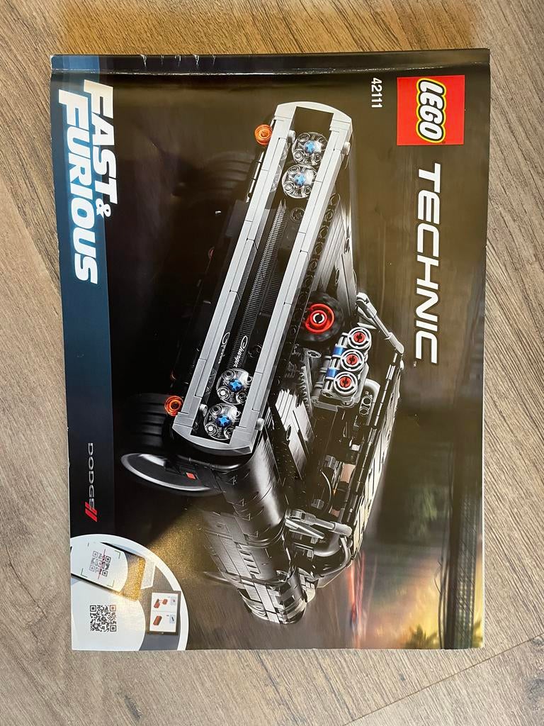 Lego 42111 Fast & Furious Dodge Charger Technic 42111, Ophalen of Verzenden, Zo goed als nieuw