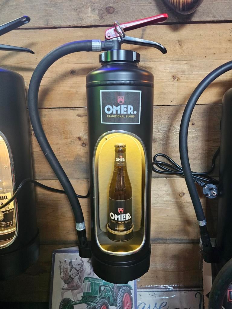 Mooie OMER brandblusser met ledverlichting, Ophalen of Verzenden, Nieuw, Overige typen, Overige merken