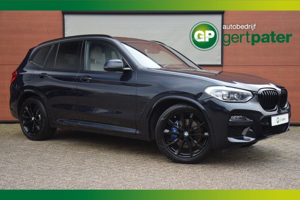 BMW X3 xDrive30e M-Sport Leer/20Inch/Shadowline/HiFi Speaker, Gebruikt, 2000 kg, Zwart, Vierwielaandrijving