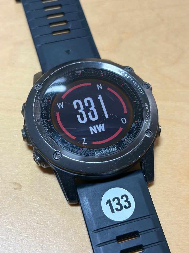 Garmin Fenix 3 (GPSinruil-nr 133), Gebruikt, Bramenberg 9, Zwart, Garmin