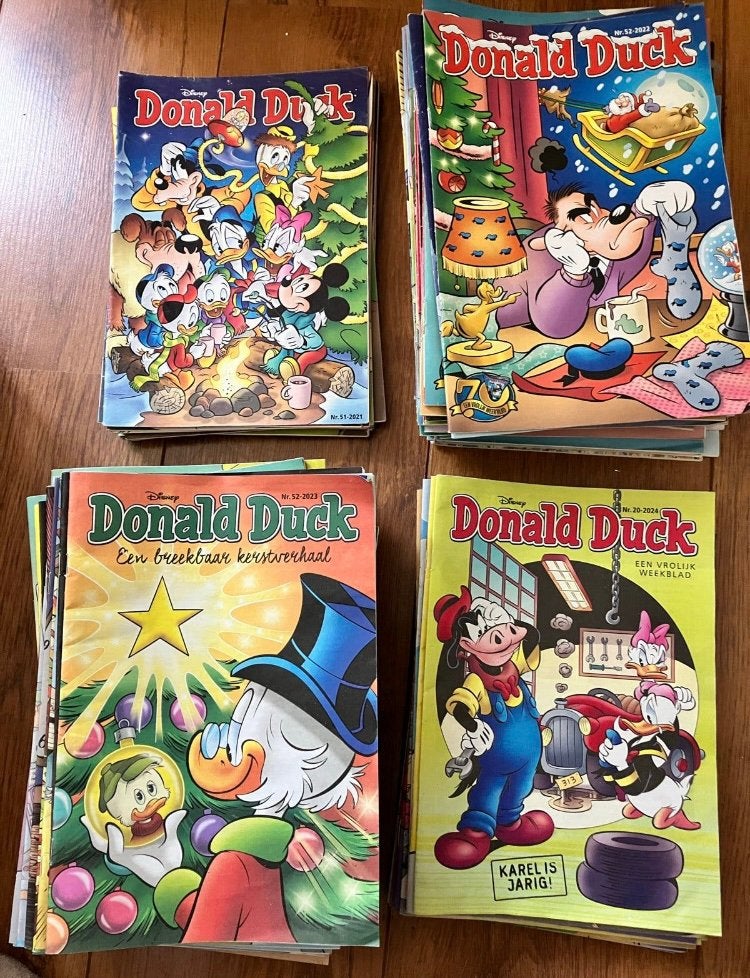 Weekblad Donald Duck 2021/20 t/m 2024/20 (enkele missend), Meerdere comics, Ophalen of Verzenden, Zo goed als nieuw, Europa