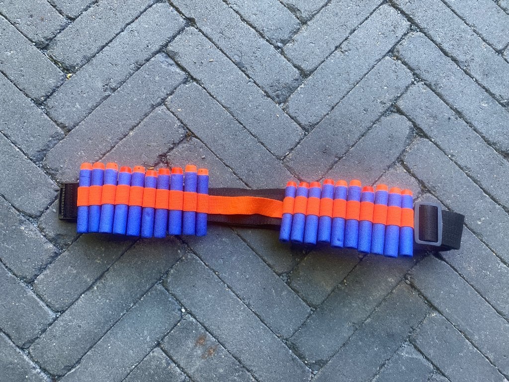 munitiegordel / dartshouder voor je Nerf pijlen, Ophalen of Verzenden, Zo goed als nieuw