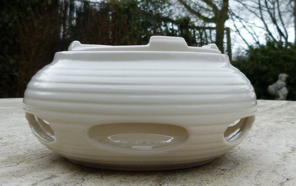 Bredemeijer Theelicht / Rechaud Asia model Lotus Creme, Overige merken, Keramiek, Overige typen, Nieuw