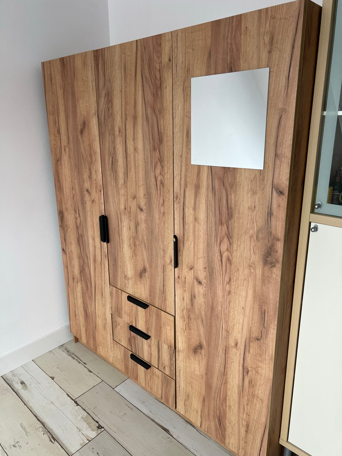 van JYSK kledingkast, zo goed als nieuw, Huis en Inrichting, Kasten | Kledingkasten, Ophalen, 100 tot 150 cm, 200 cm of meer, Zo goed als nieuw