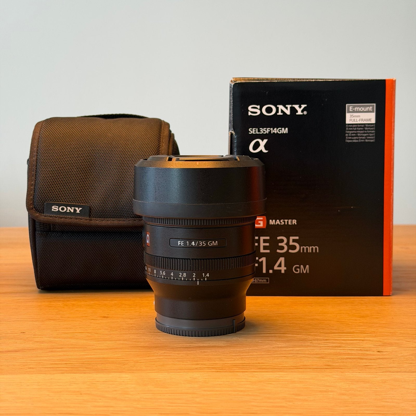Sony FE 35mm F1.4 GM Lens (SEL35F14GM), Sony E-mount, Sony, 35 mm, Ophalen of Verzenden