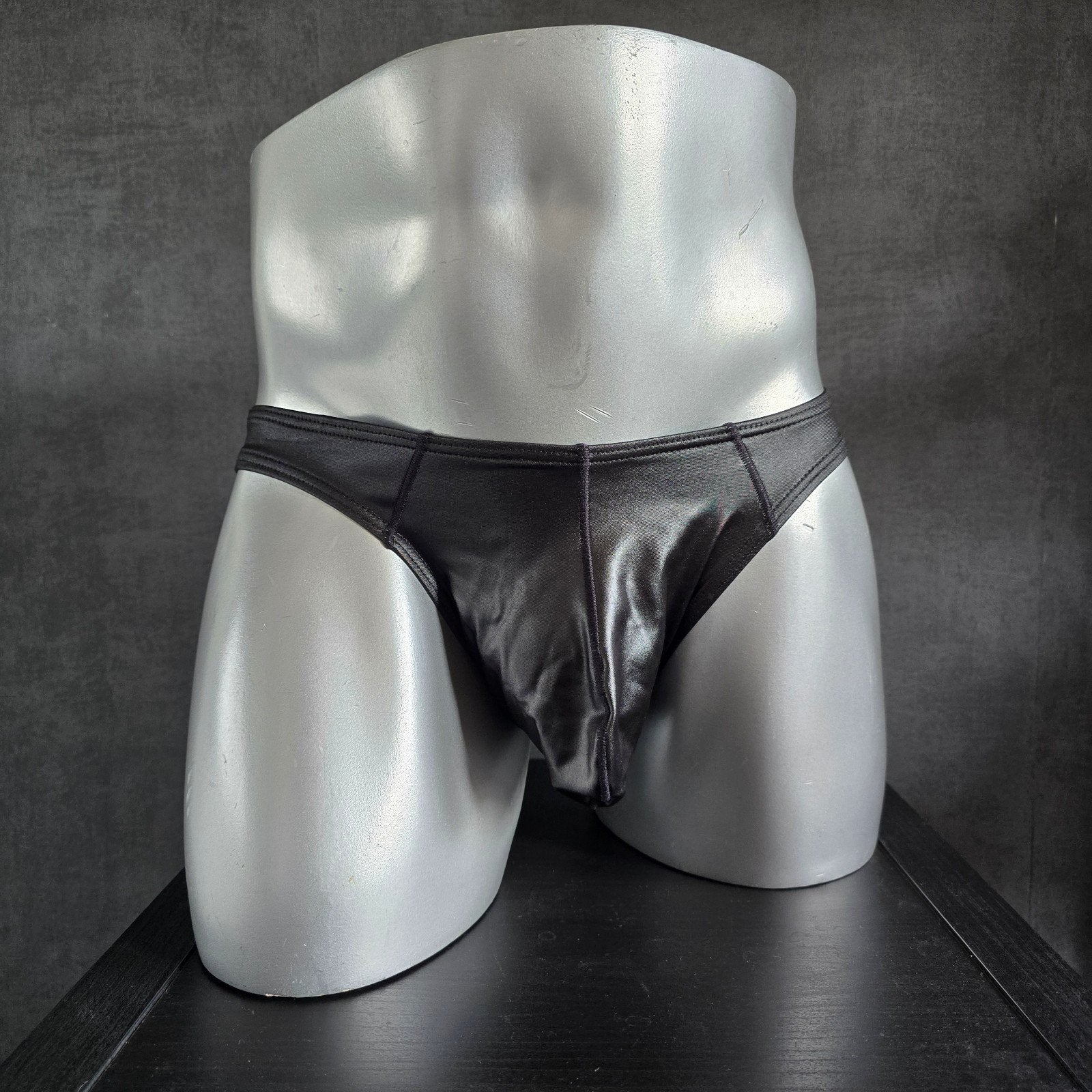 Leatherlook Jock, Kleding | Heren, Verzenden, Zwart, Slip
