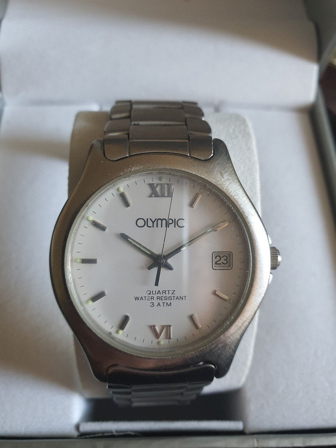 Olympic heren horloge ophalen ook Amsterdam, Ophalen of Verzenden