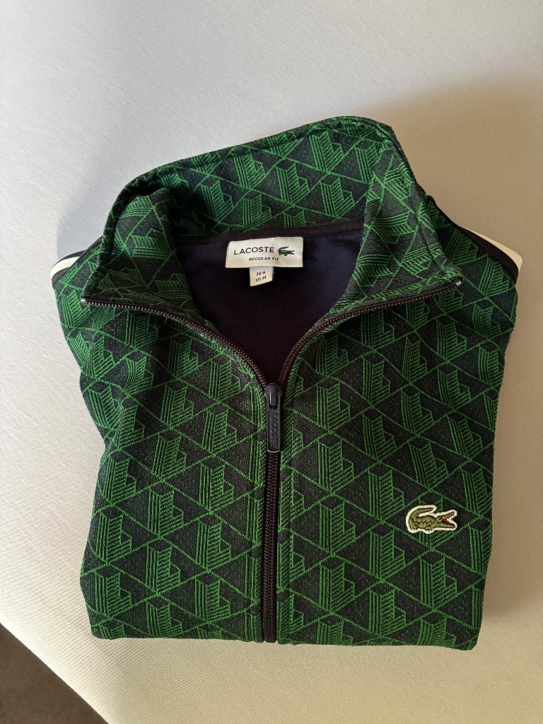 Lacoste jacquard pak, Lacoste, Overige maten, Ophalen of Verzenden, Zo goed als nieuw