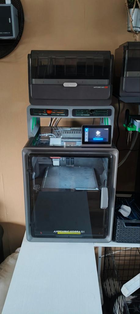 Anycubic kobra s1 met ace pro, Computers en Software, 3D Printers, Zo goed als nieuw, Ophalen
