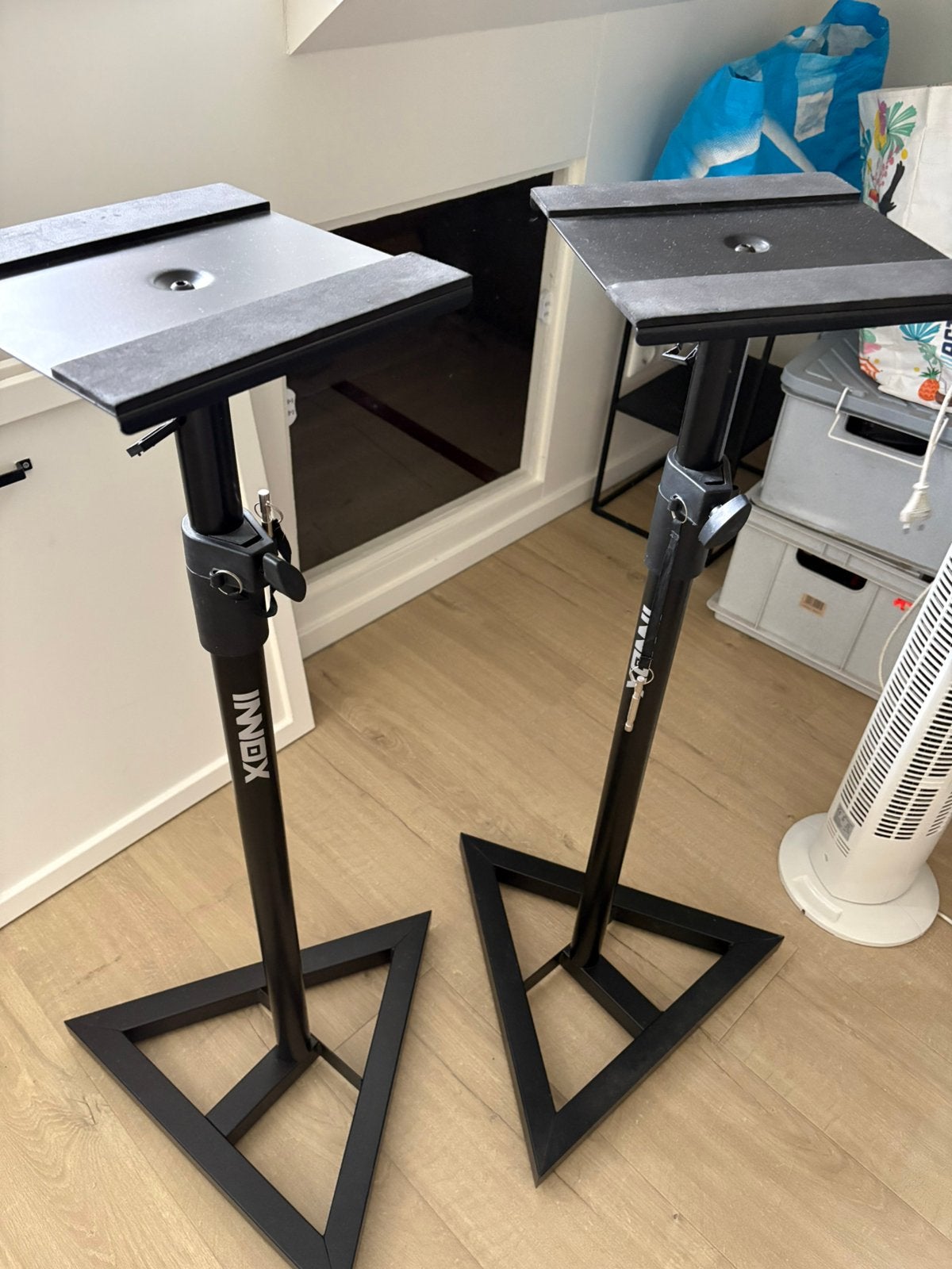 Innox IVA MON-01 MKII studiomonitor statiefset (2 stuks), Ophalen, Zo goed als nieuw