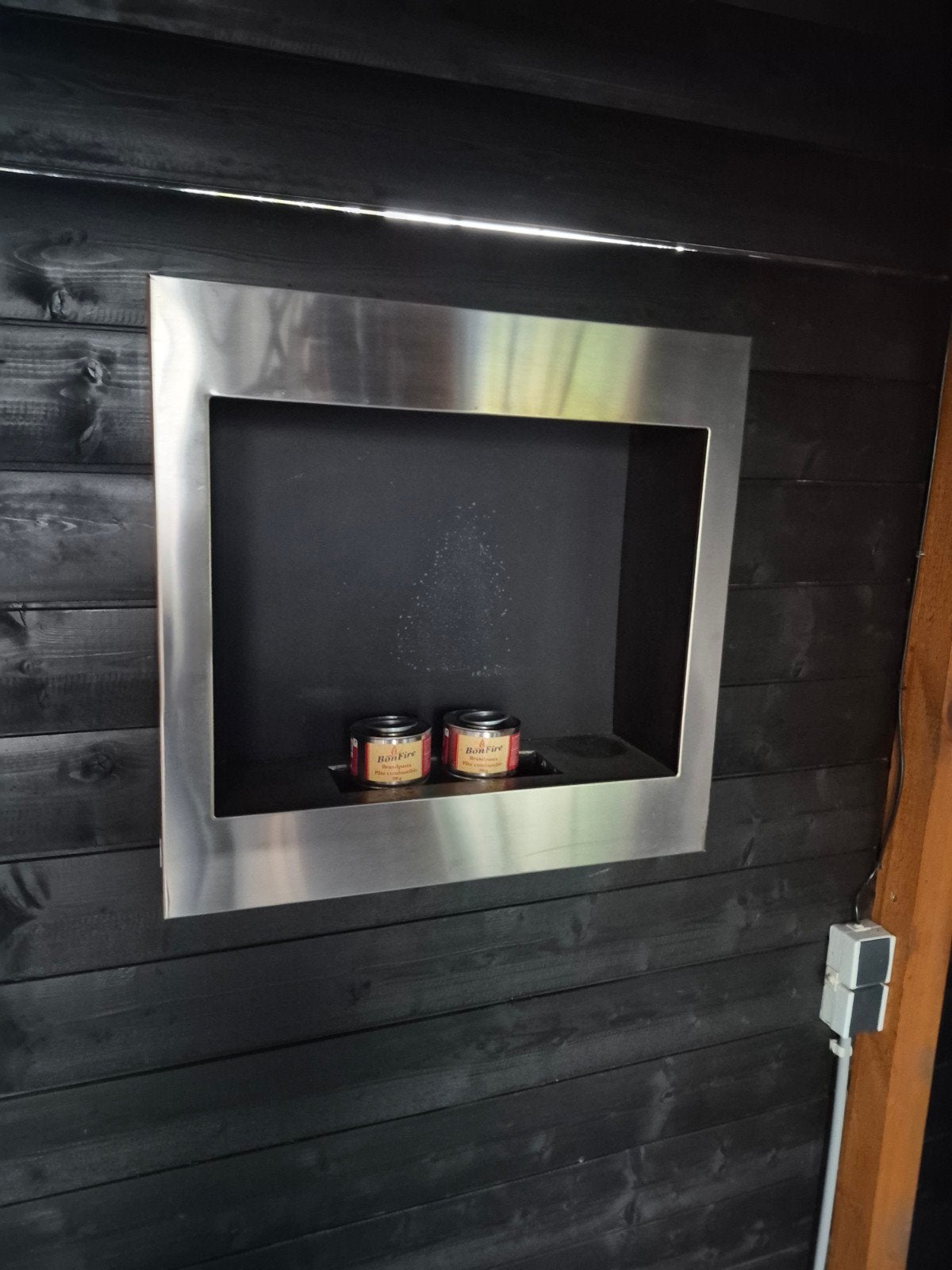 openhaard/gelbrander, Huis en Inrichting, Haarden, Ophalen, Gebruikt, Hangende haard, Gelhaard