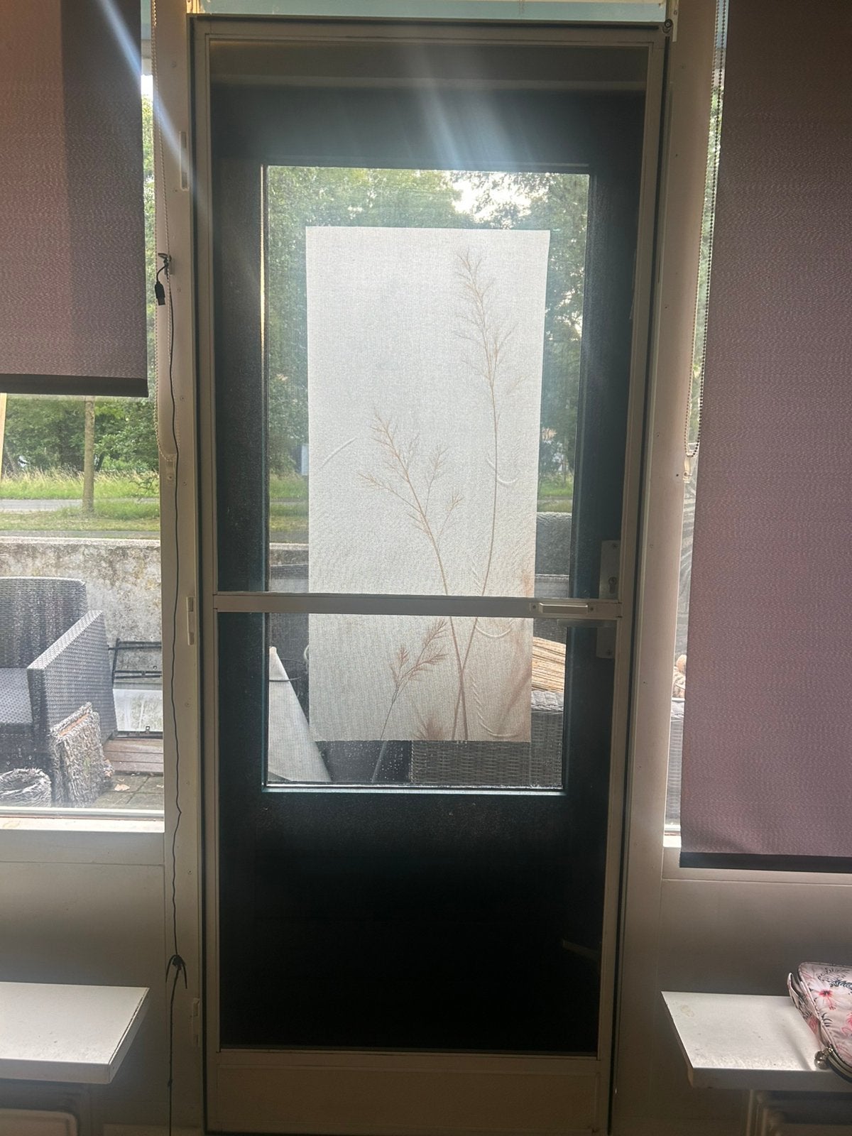 Hordeur 80x210, Doe-het-zelf en Verbouw, Deuren en Horren, Ophalen, Zo goed als nieuw, Hordeur, 200 tot 215 cm