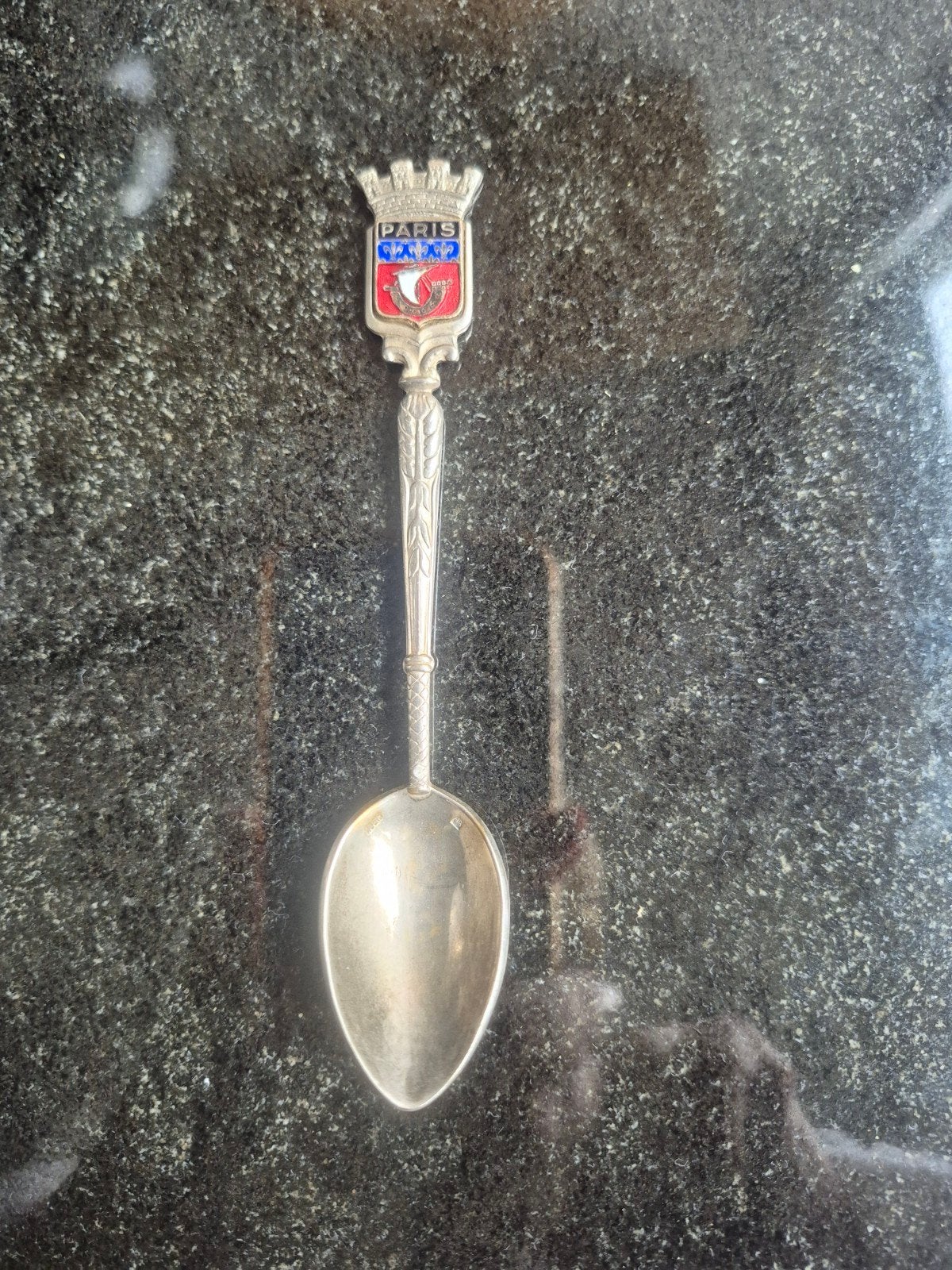 Vintage theelepeltje Parijs, Antiek en Kunst, Ophalen of Verzenden