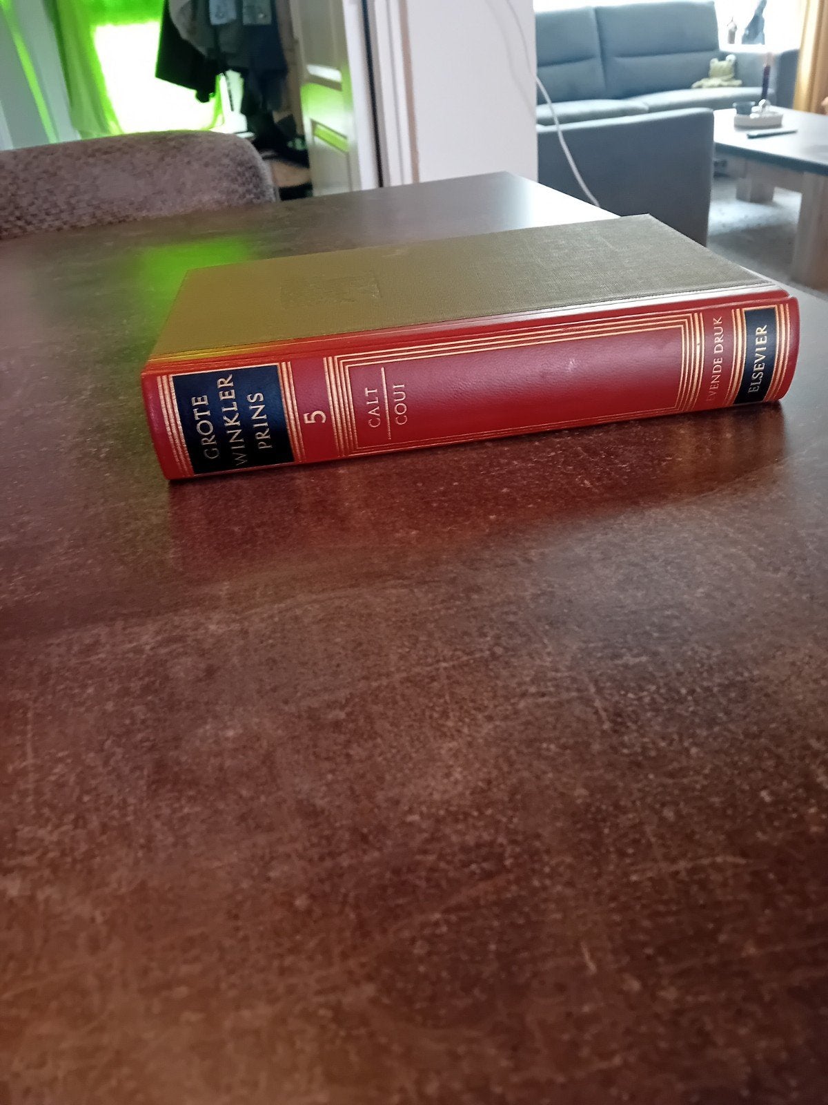 Grote Winkler Prins Encyclopedie Deel 5 (Calt-Cout), Gelezen, Complete serie, Ophalen of Verzenden, Grote Winkler Prins