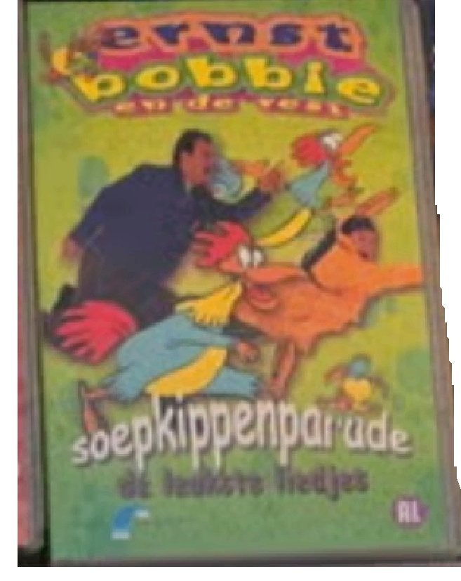 gezocht vhs soepkippenparade de leukste liedjes, Alle leeftijden, Zo goed als nieuw, Kinderprogramma of -film, Extra's