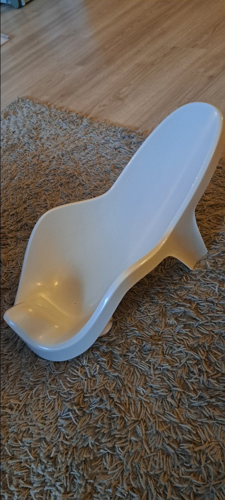 Baby badzitje - Zandkleur GRATIS OPHALEN, Zo goed als nieuw, Badzitje of Badring, Standaard, Ophalen