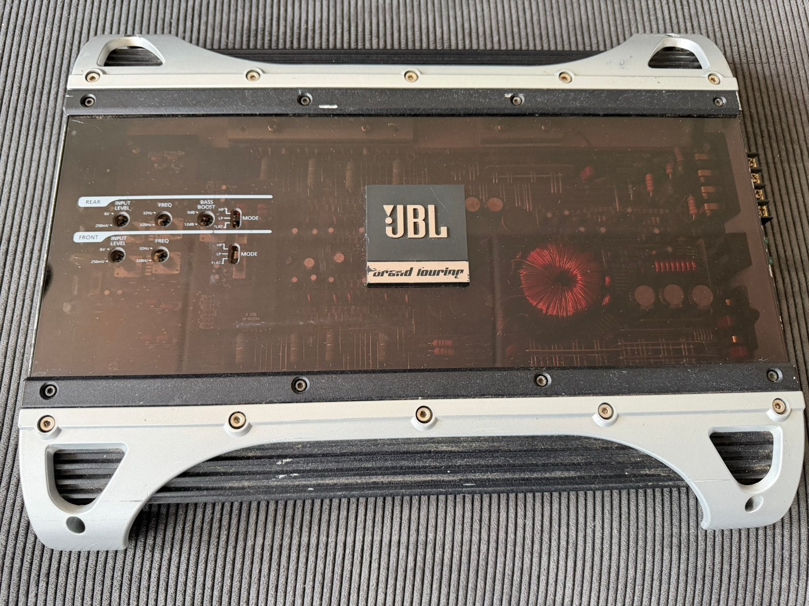 4 kanaaals versterker JBL GTO 75.4, Ophalen, Gebruikt