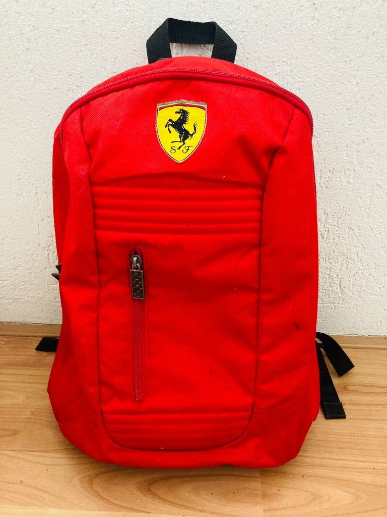 Ferrari F1 rugzak backpack officieel merchandise, Ophalen of Verzenden, Zo goed als nieuw, Formule 1