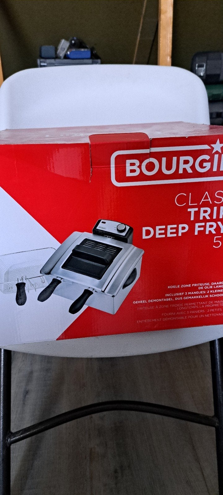 Frituurpan, Ophalen of Verzenden, Zo goed als nieuw