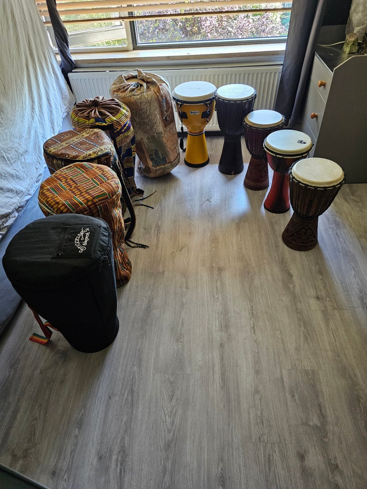 Djembe collectie, Ophalen, Gebruikt, Overige merken