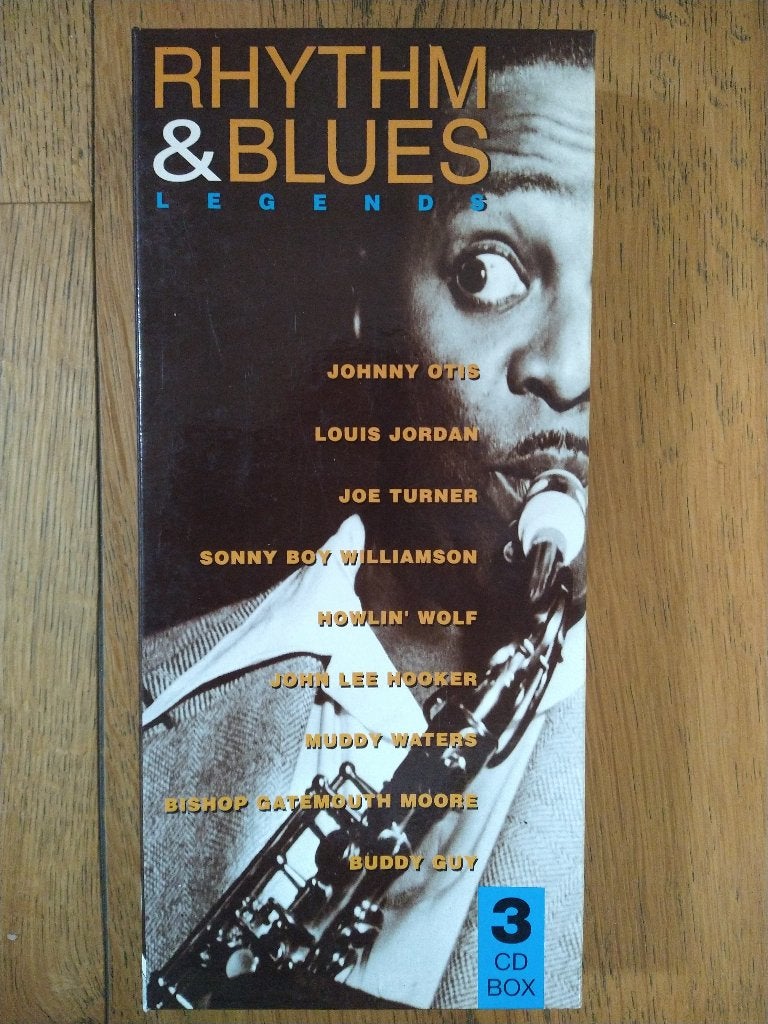 3 CD box Rhythm & Blues Legends., Boxset, Ophalen of Verzenden, Zo goed als nieuw, Jazz