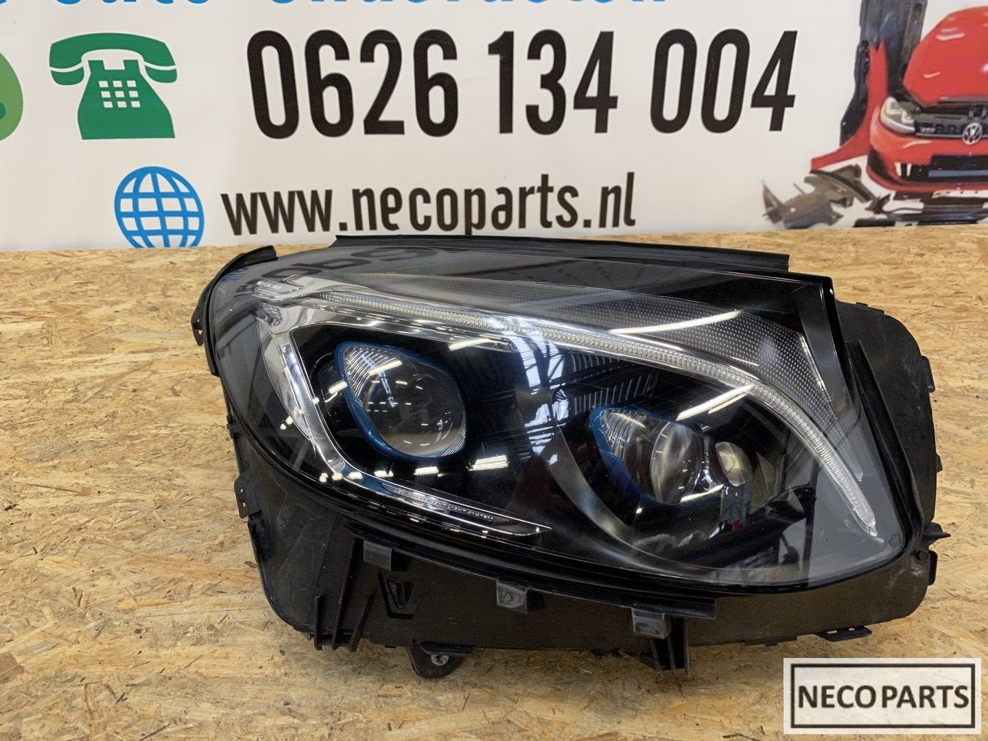 GLC W253 FULL LED KOPLAMP HYBRID A2539062602, Gebruikt, -, Ophalen of Verzenden, -