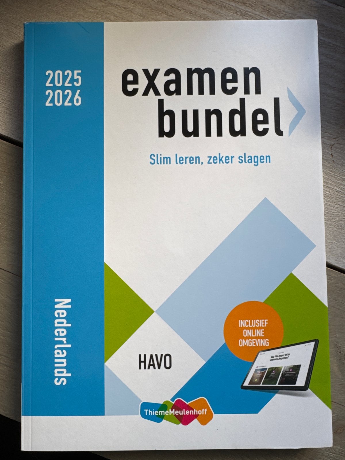Examenbundel Nederlands HAVO 2025-2026, Ophalen of Verzenden, Nieuw, HAVO, Nederlands