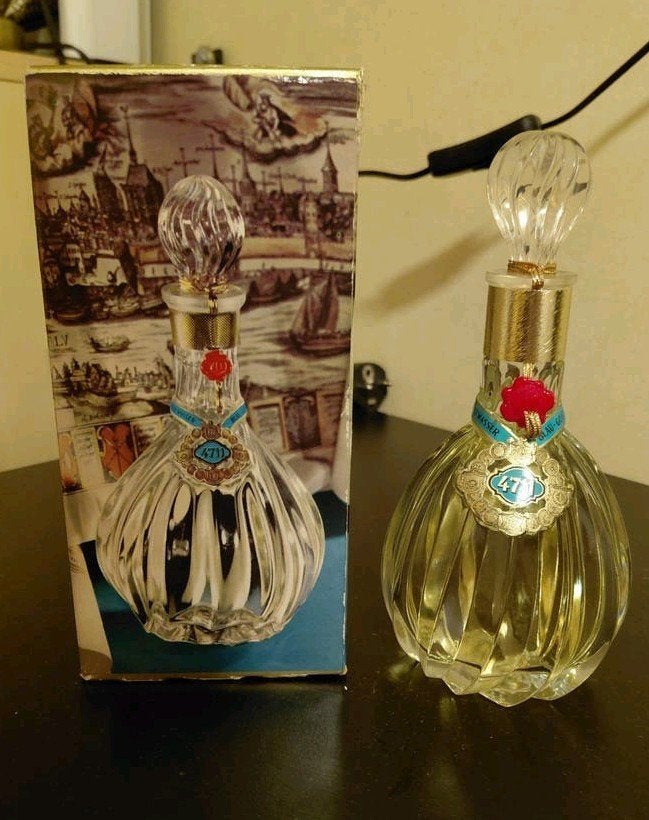 Vintage 4711 Eau de Cologne fles met doos, Ophalen