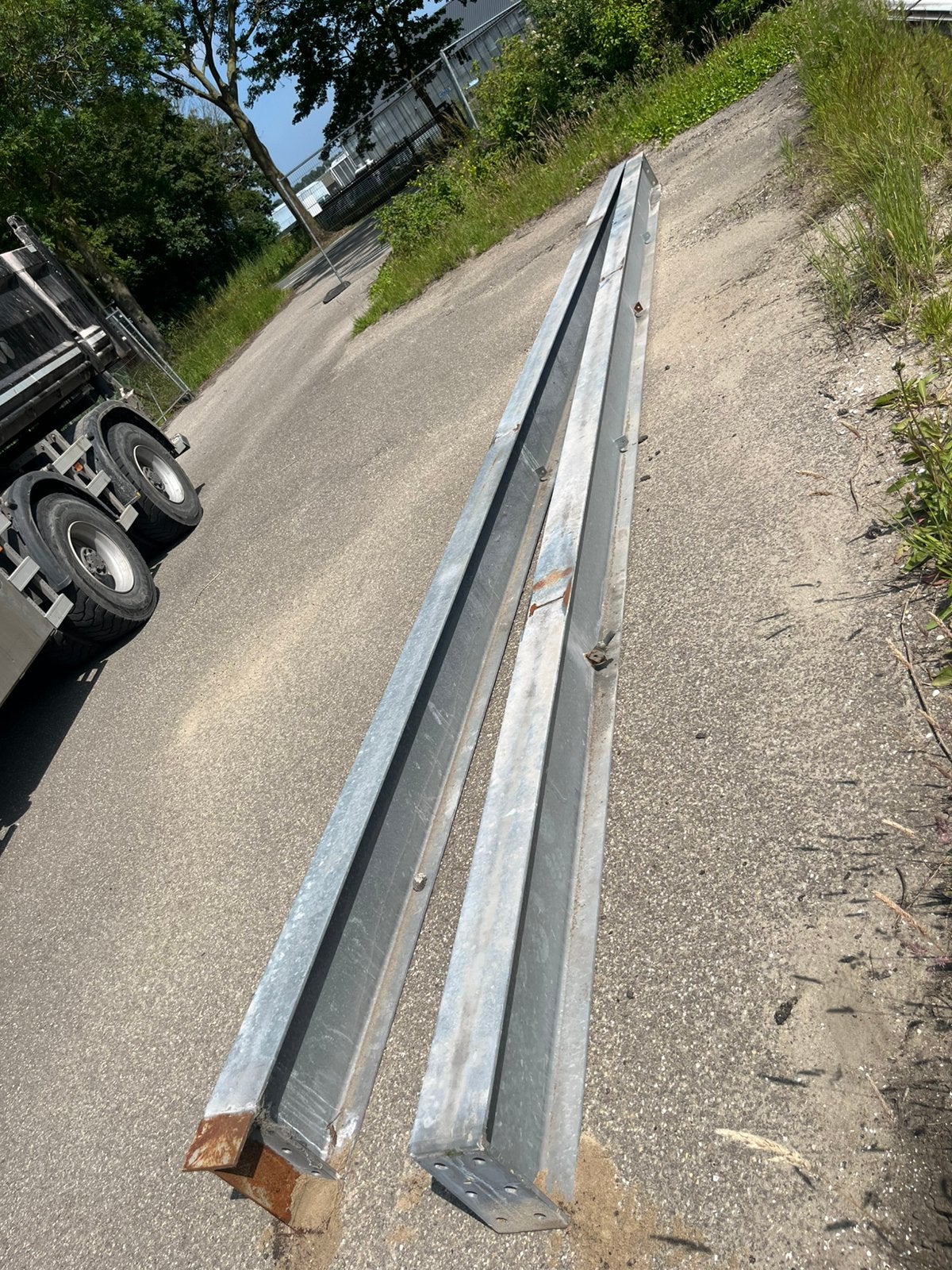 2 x stalen balk IPE 300 lengte 787cm, Doe-het-zelf en Verbouw, Metalen, Ophalen, Zo goed als nieuw