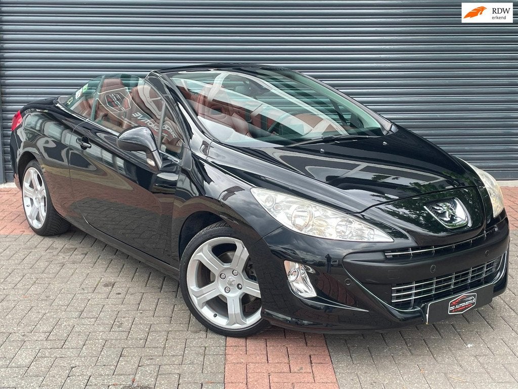 Peugeot 308 CC 1.6 THP Feline Automaat | Leder | Navi | Crui, Euro 5, Gebruikt, Zwart, 1598 cc