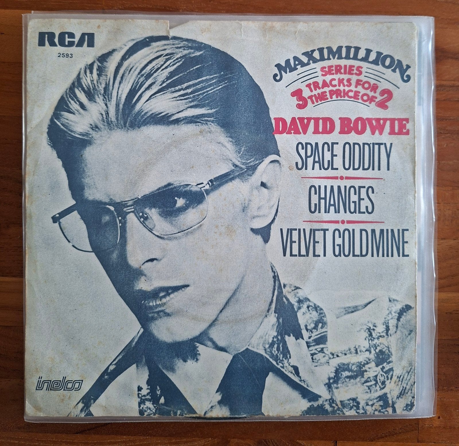 Bowie,  David  - Space oddity  - Maxi single is TOP, Ophalen of Verzenden, Gebruikt, 7 inch, Pop