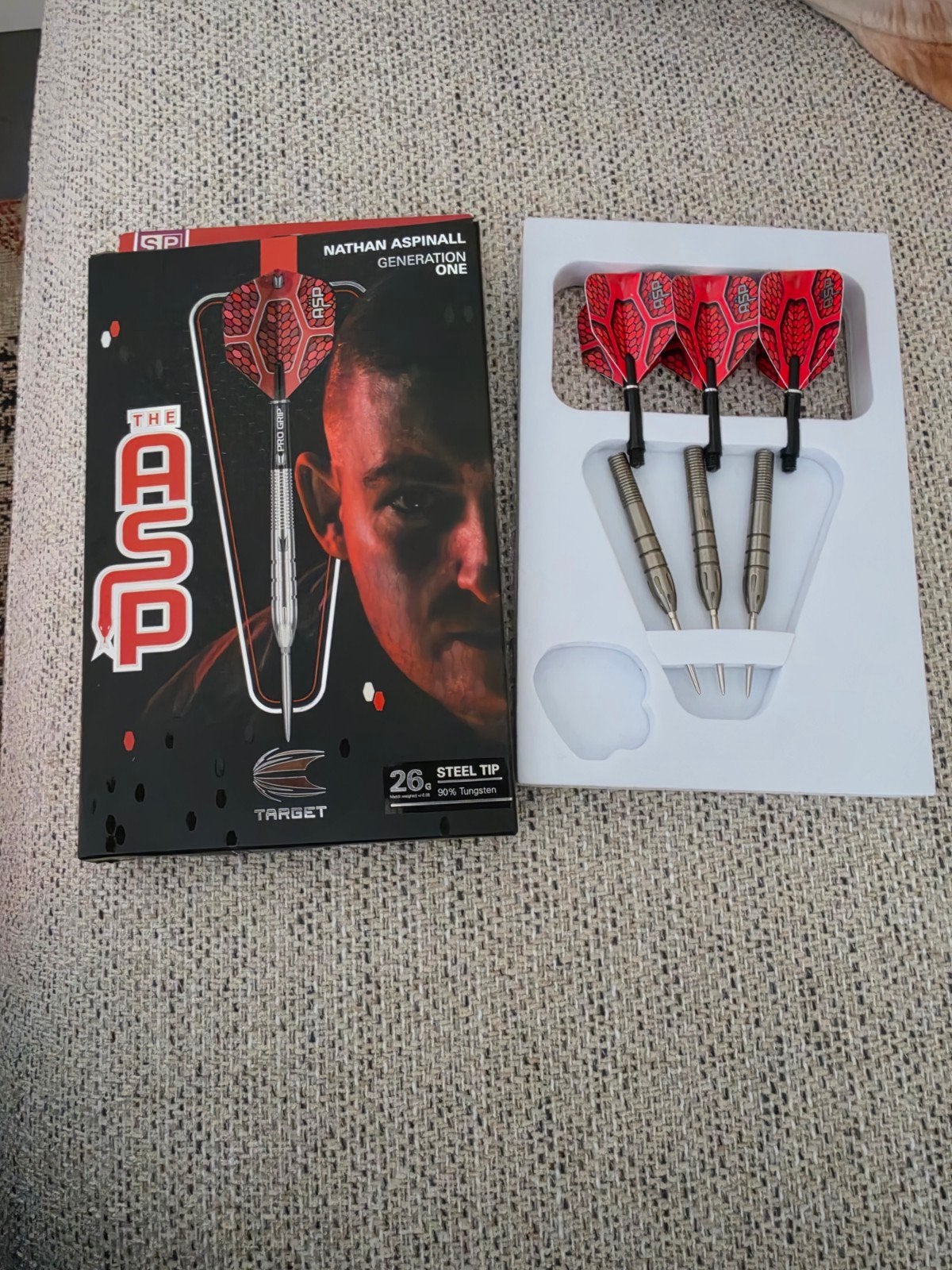 Darts pijlen set - Zo goed als nieuw, Ophalen of Verzenden, Zo goed als nieuw, Pijlen