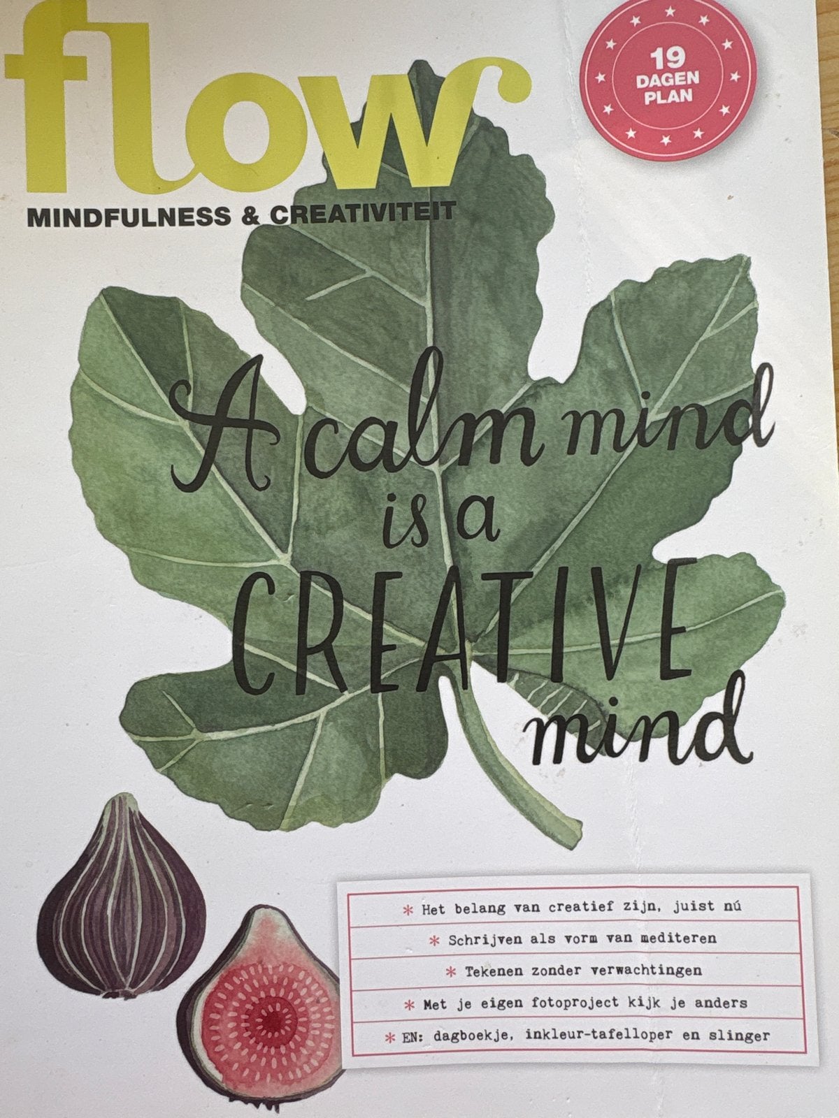 Flow Magazine - Mindfulness & Creativiteit (achterblad mist), Boeken, Ophalen of Verzenden, Gelezen