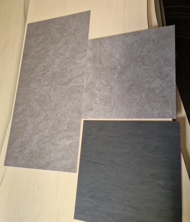 Restpartij 33 m2-Plak PVC Prosol Designvloer Betonlook kleur, Huis en Inrichting, Stoffering | Vloerbedekking, Ophalen, Nieuw